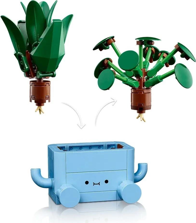Set LEGO BOTANICALS Happy Plants 10349, 217 pjesë