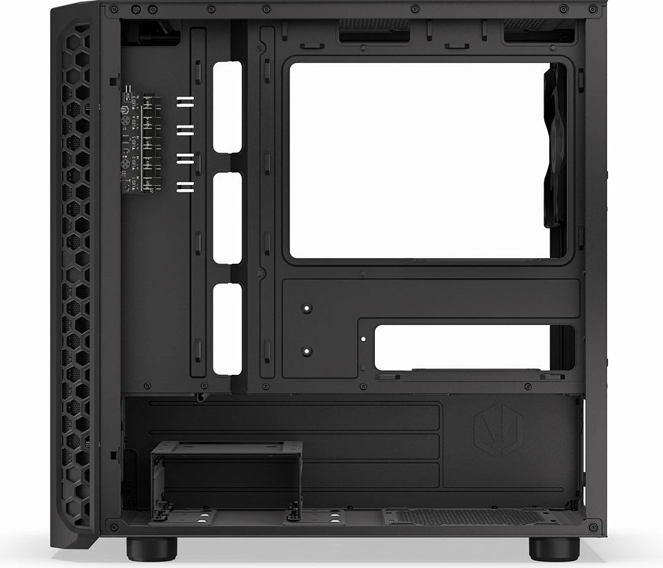 Kasë Endorfy Signum M30 ARGB (EY2A020), Mini Tower microATX, x3 PWM ARGB fanë, USB-C, e zezë