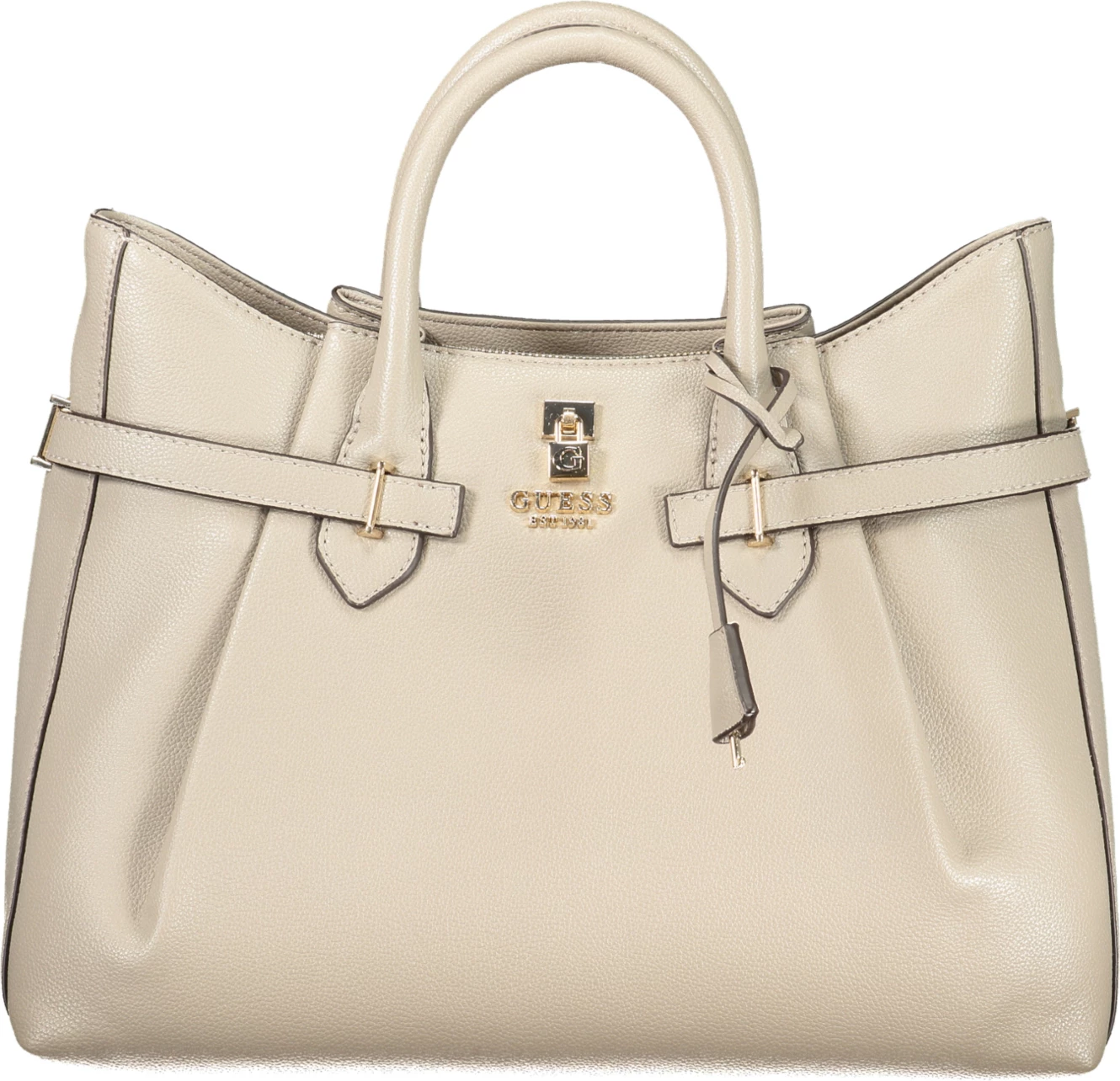 Çantë femra GUESS JEANS YESBA BAG, bezhë