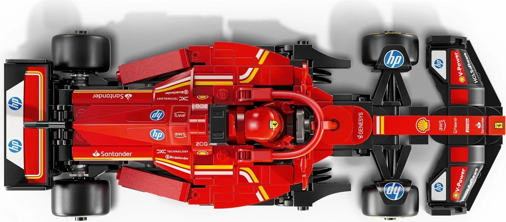 Lego Ferrari SF-24 F1, Set 275 pjesë, Kuqe