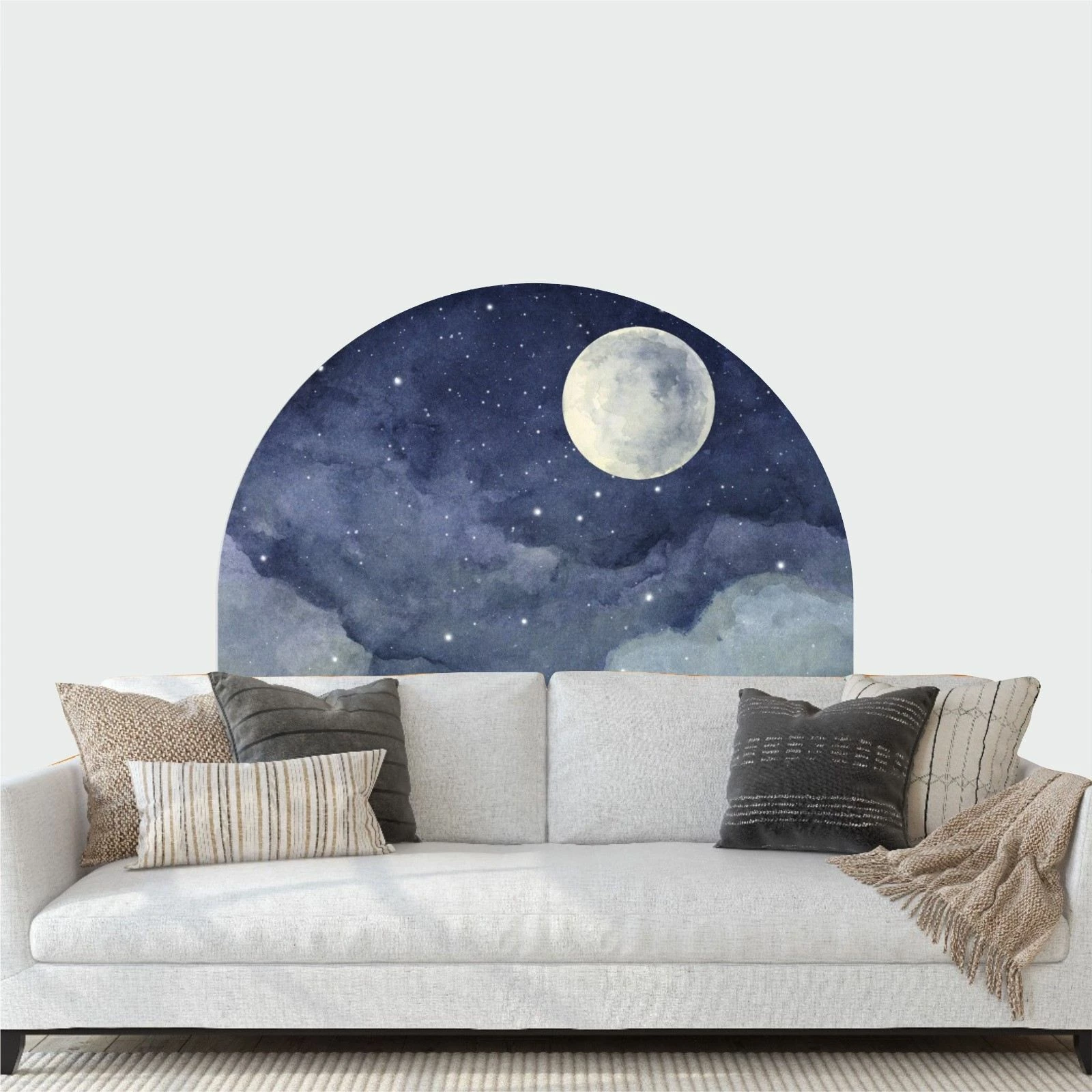 Sticker dekorativ për mur Wallity, MB-00113, shumëngjyrësh, 100x70cm