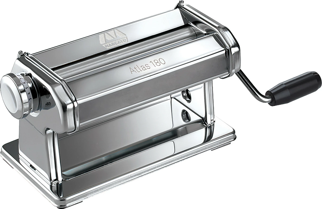Makinë për makarona Marcato Atlas 180, manuale, inox/argjend