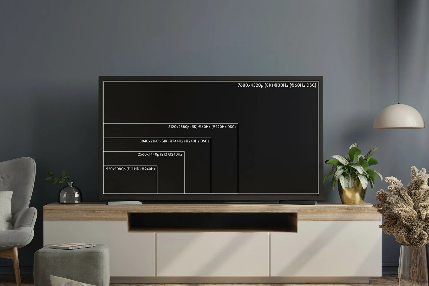 Kabëll optik Claroc DisplayPort 1.4 AOC 8K 10 m, ngjyrë zi-gri