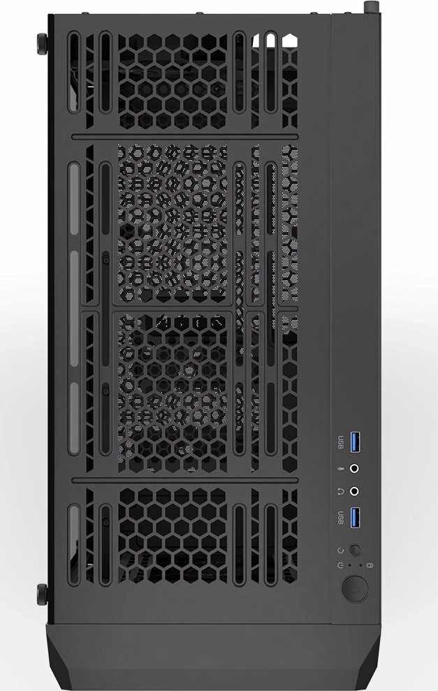 Kasë Endorfy Regnum 400 Air EY2A008 Midi Tower ATX, 2x 2.5\" + 2x 3.5\", 2x USB 3.0, pa furnizues rryme, e zezë