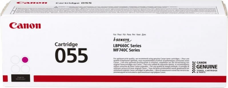 Toner, Canon 055 (3014C002), rendiment 2300 faqe, magenta