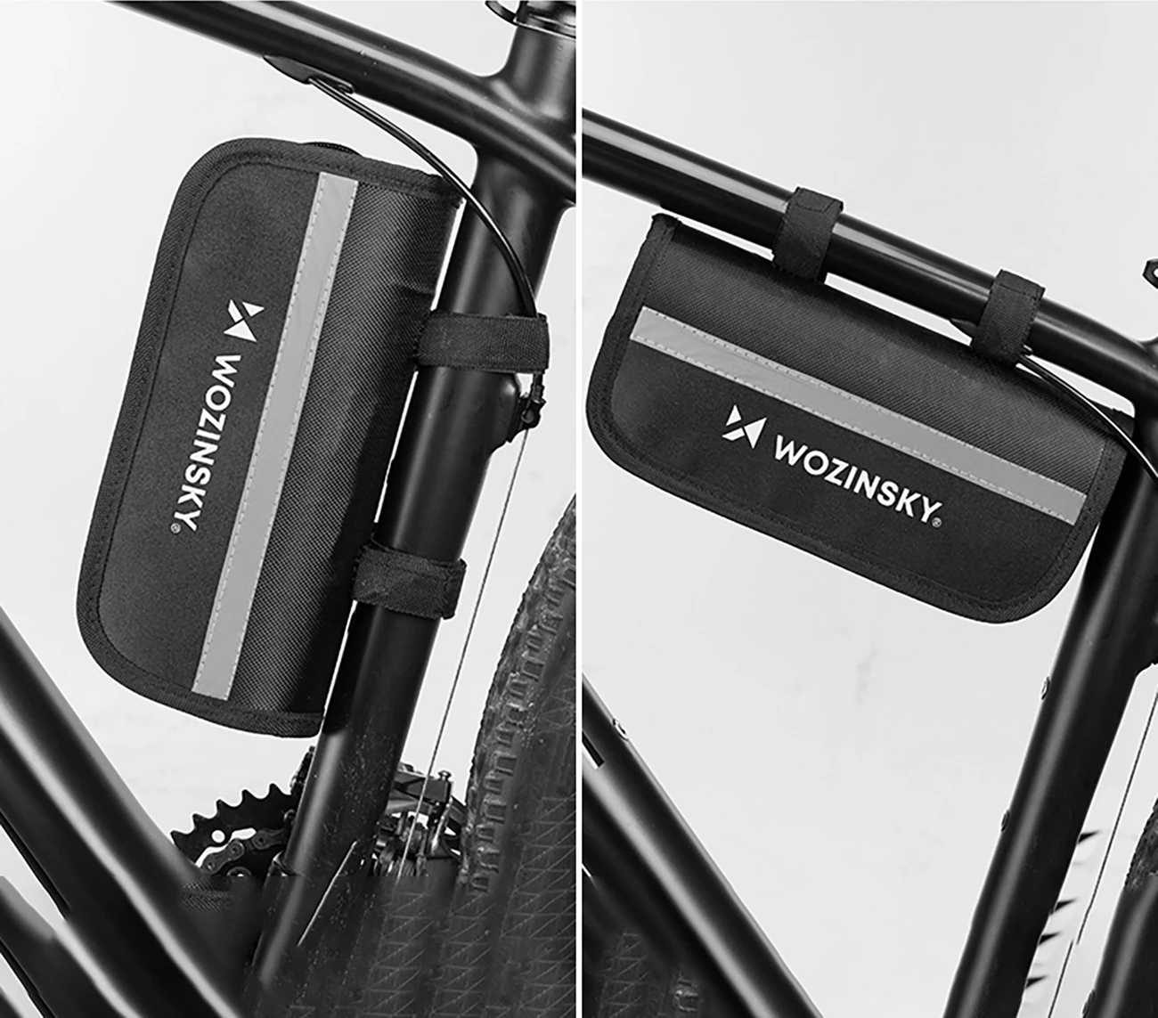 Set veglash biçiklete 16‑në‑1, Wozinsky WMZ-01N, pompë me adaptera Presta/Schrader, çelësa Allen 2–6 mm, çantë transporti, e zezë