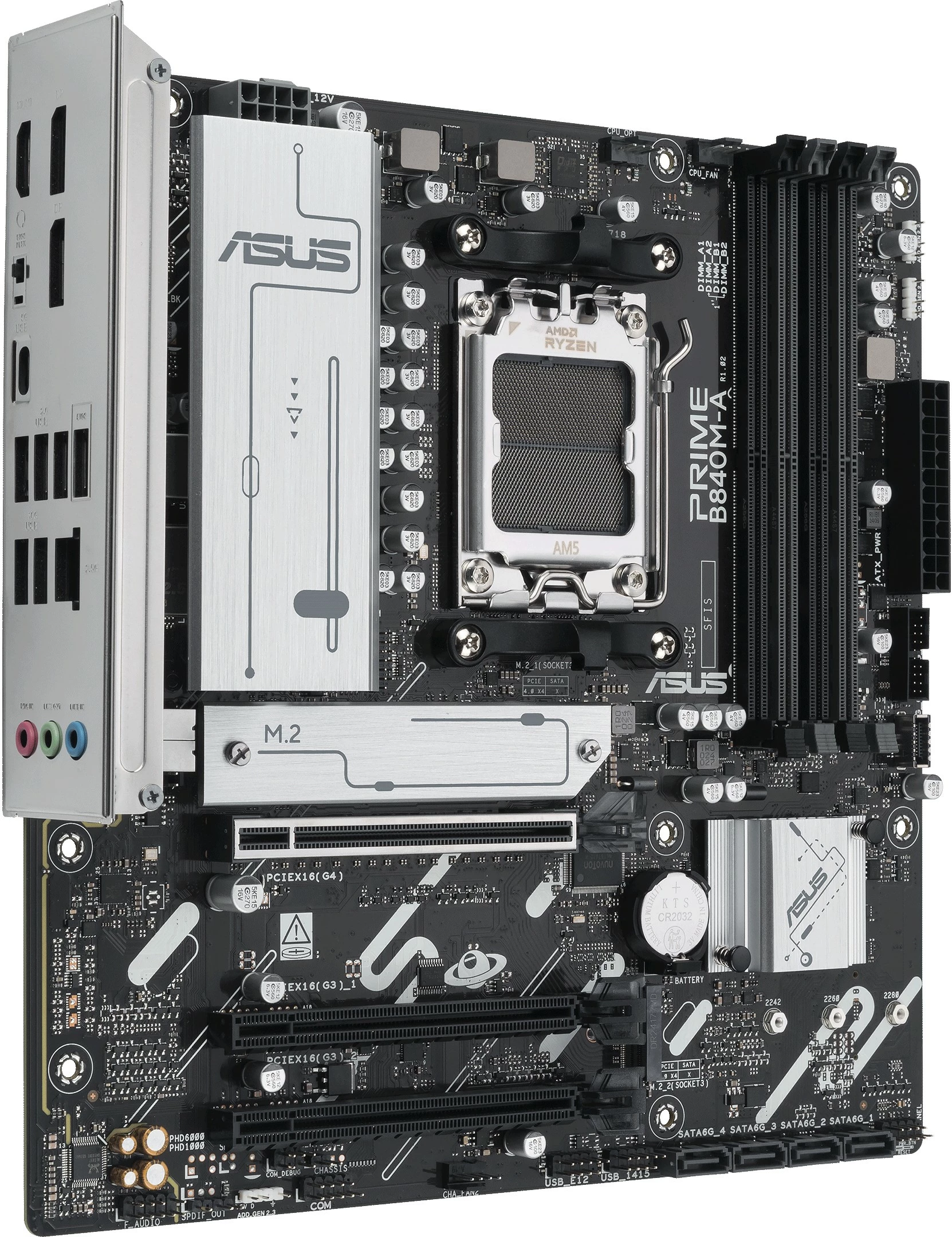 Pllakë amë ASUS PRIME B840M-A-CSM, Socket AM5, DDR5, 192 GB