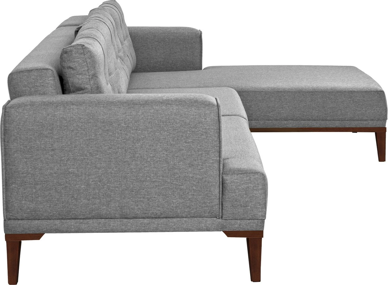 Këndare Atelier del Sofa, Vina Corner, ngjyrë gri dhe arre