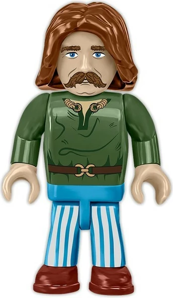 Set blloqesh ndërtimi, Cobi, COBI-20077 Roman Camp Gate, 591 elemente, 2 figurina + 2 qe, 8+