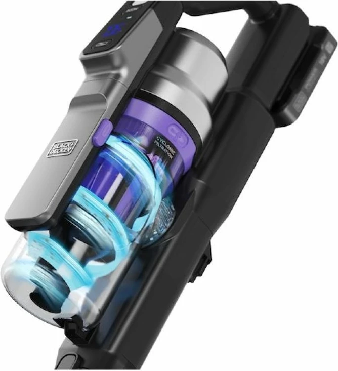 Fshesë me bateri BLACK+DECKER BSV520BRP-QW, e zezë