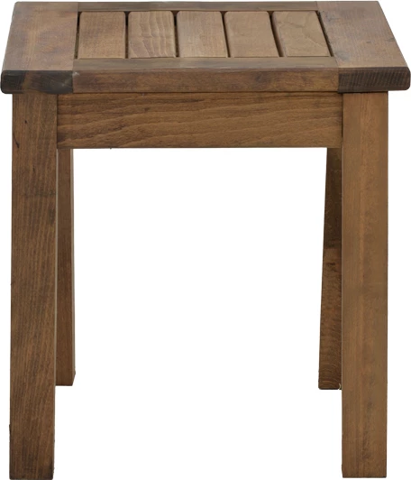 Tavolinë plazhi Retto dru ahu ngjyrë arre 45x40x42cm