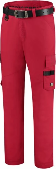 Pantallona Pune Malfini Twill për Meshkuj dhe Femra, të kuqe