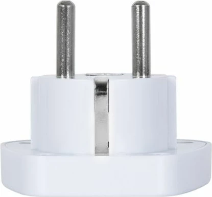 Adapter udhëtimi RIVACASE PS4100, World to EU, 2500 W, i bardhë