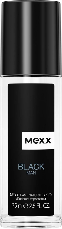 Deodorant spray për meshkuj Mexx Black Man 75ml
