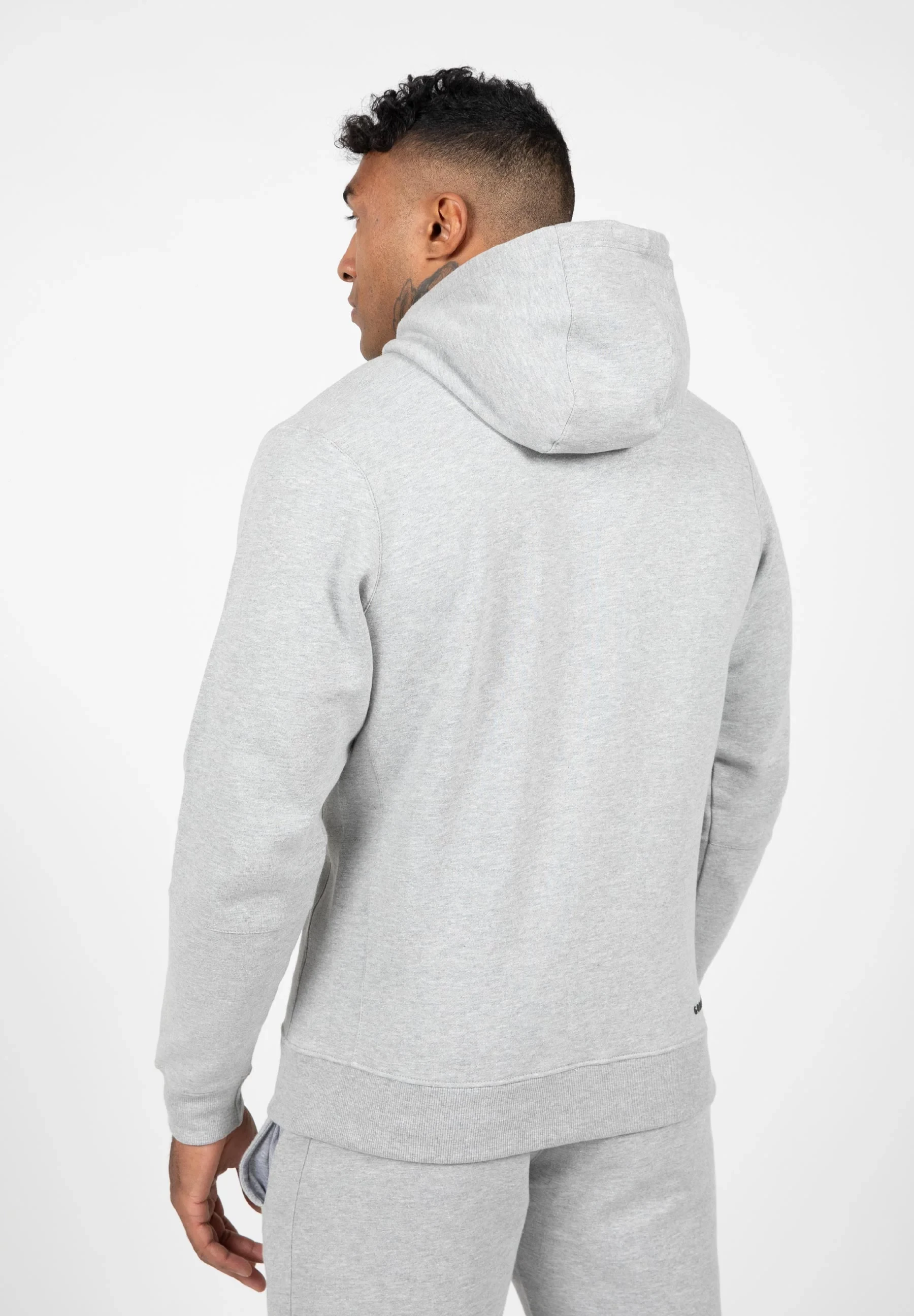 Leon Zipped Hoodie - Gray [Madhësia: M]