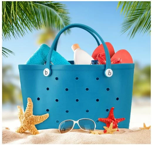 Çantë gome ÇGK2, e kaltër e errët, L