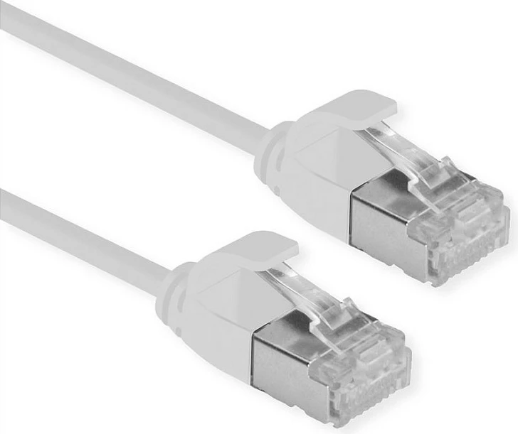 Kabllo rrjeti ROLINE Cat6a U/FTP Crossover 3m, RJ-45, 10Gbps, gri