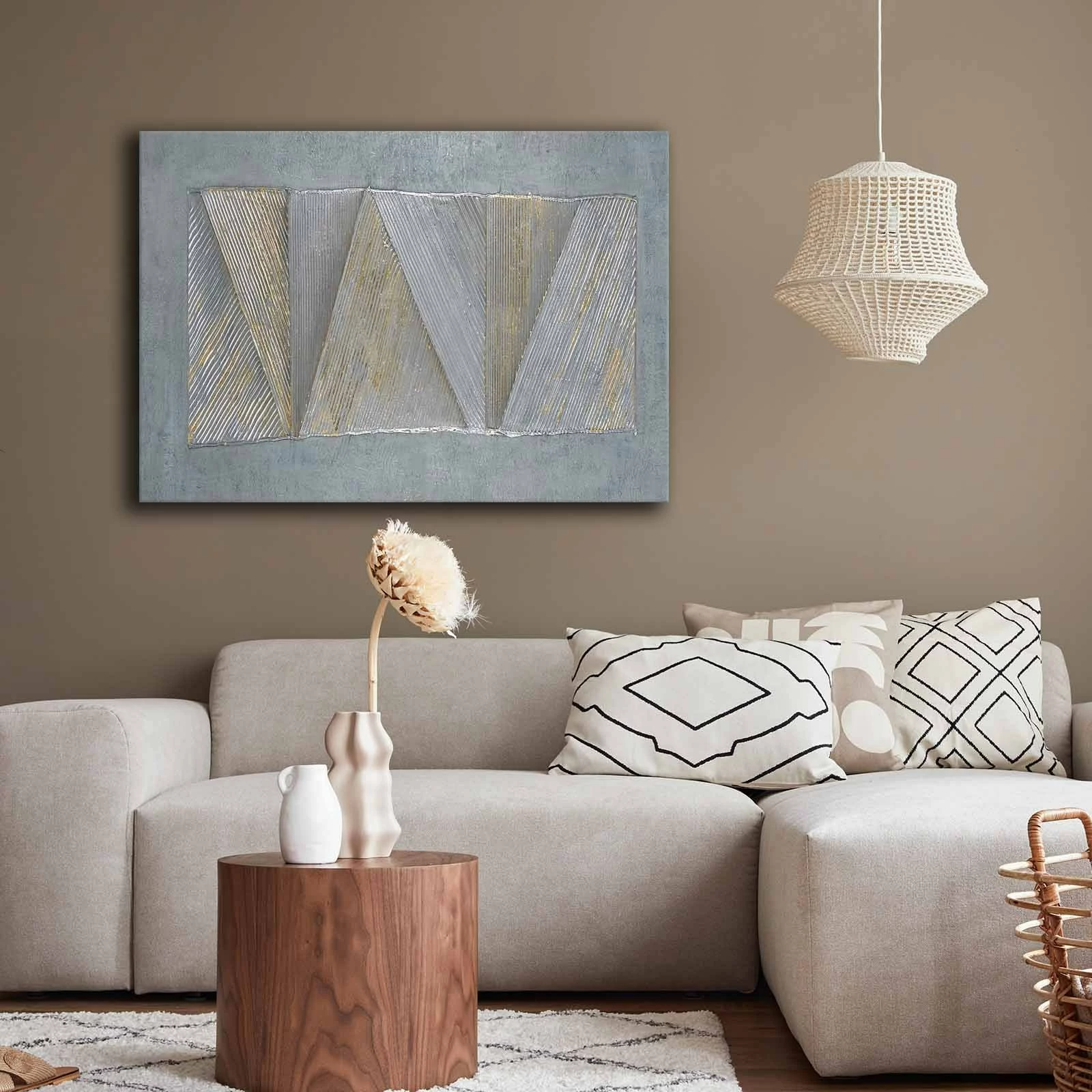 Pikturë dekorative në kanavacë, shumëngjyrëshe, Wallity, 70x100cm