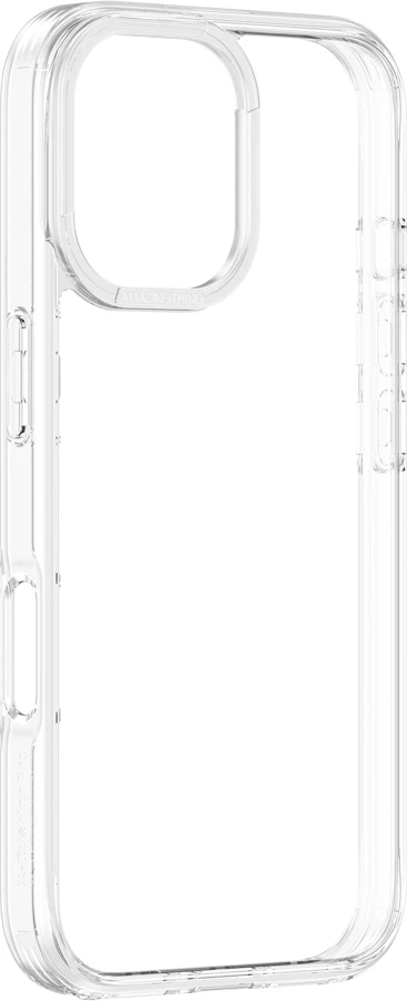 Mbështjellës AmazingThing Minimal për iPhone 16 Plus, silikon, transparent