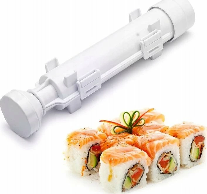 Makinë për përgatitje sushi Brunbeste Bazooka 3294, tub 28 cm, Ø 4.5 cm, e bardhë