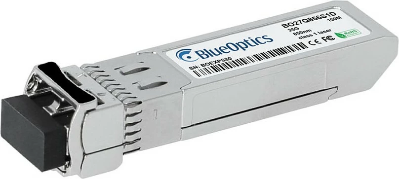 Modul transceiver SFP28 BlueOptics SFP28-25G-SR-DE, 25GBASE-SR, 850nm, LC, 100m, argjendtë