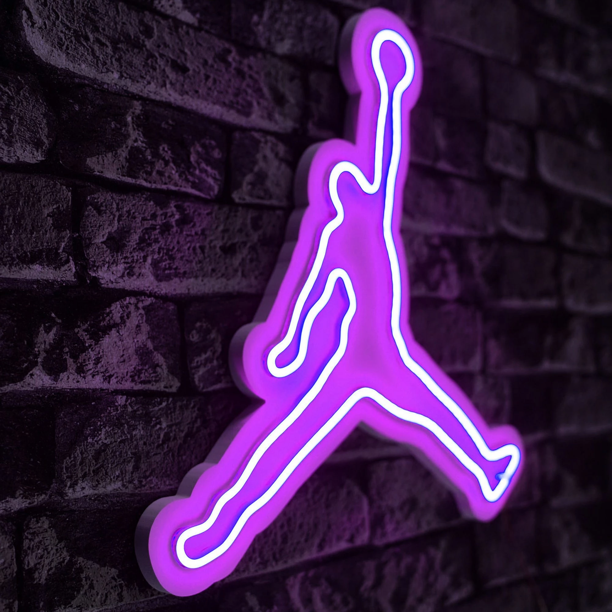 Dritë dekorative LED plastike, basketboll, rozë