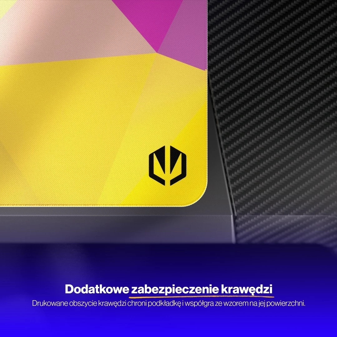 Mauspad Endorfy Crystal Spectrum L, për lojtarë, ngjyrë miks