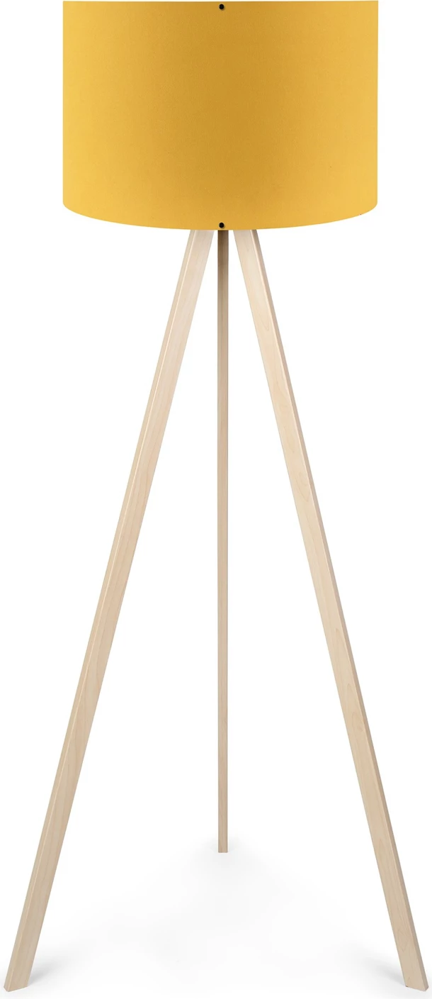 Llambë dyshemeje Opviq, AYD-1566, e verdhë dhe krem, 38x140cm