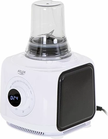 Robot kuzhine Adler AD4224 12në1 1000W me ekran LCD, enë 3.5L/2.0L, bardhë/zi