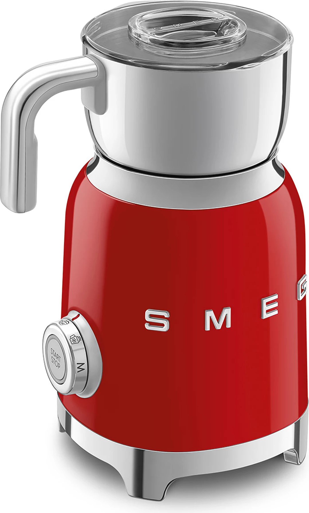 Shkumëzues qumështi Smeg MFF11RDEU 600 ml, 500 W, i kuq