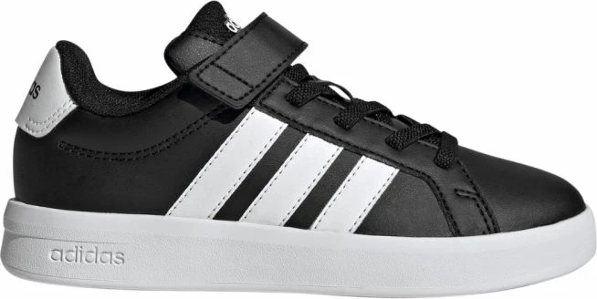 Atlete fëmijësh adidas Grand Court 3.0 HP3533, të zeza