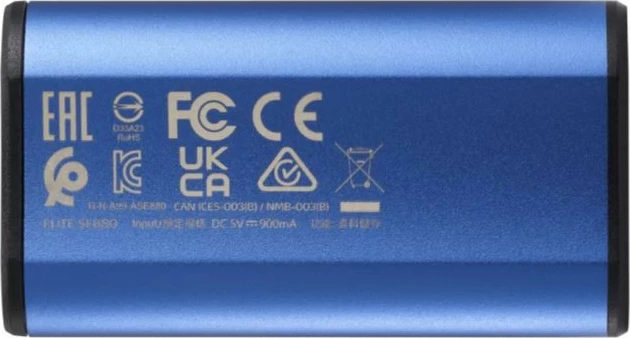 SSD i jashtëm Adata SE880, 4TB, USB 3.2 Gen2x2, Blu