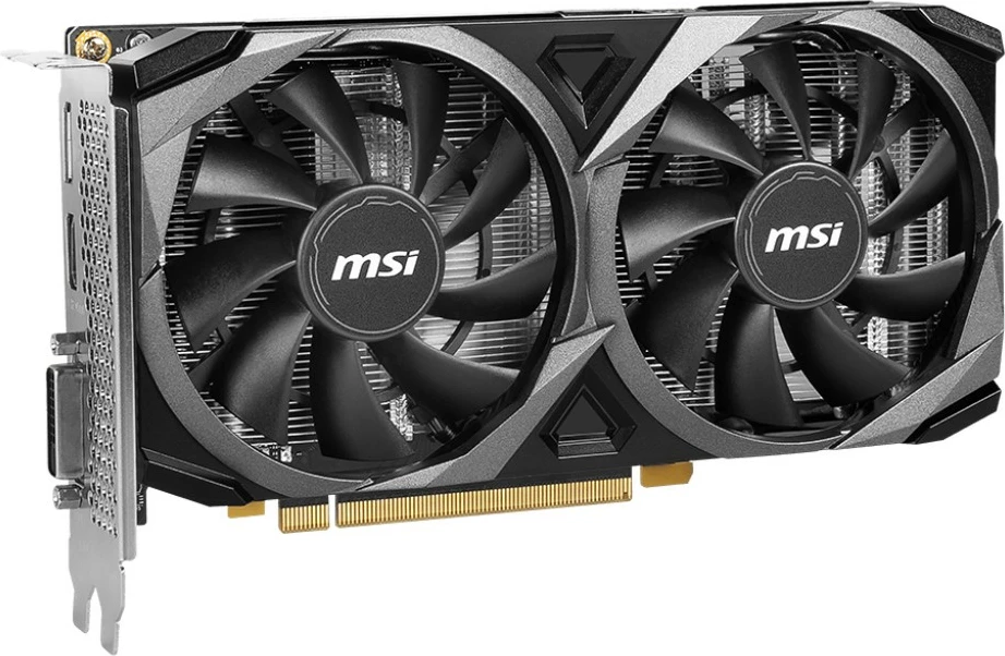 Kartelë grafike MSI GeForce RTX 3050 VENTUS 2X XS OC 8GB GDDR6 e zezë