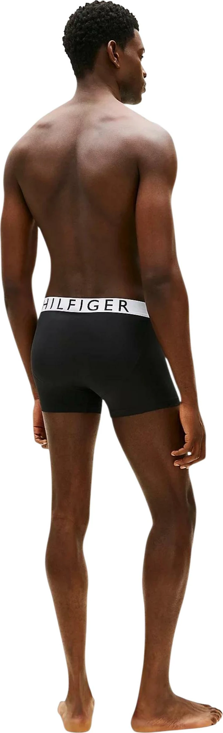 Të brendshme për meshkuj Tommy Hilfiger 3P Trunk WB UM0UM03887, të zeza/bardha [Madhësia: L]