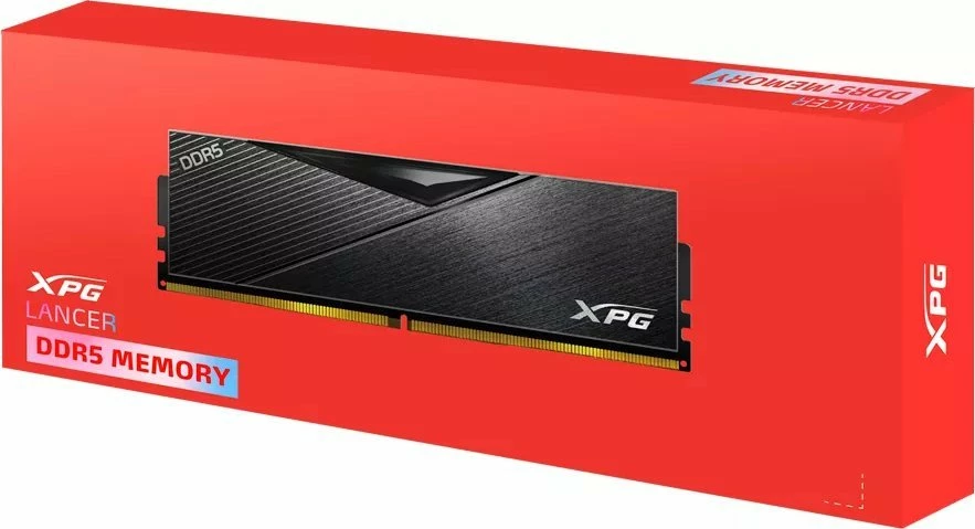 RAM Memorje ADATA XPG Lancer AX5U6000C3032G-CLABK DDR5 32GB 6000MHz CL30 UDIMM 1x32GB, e zezë