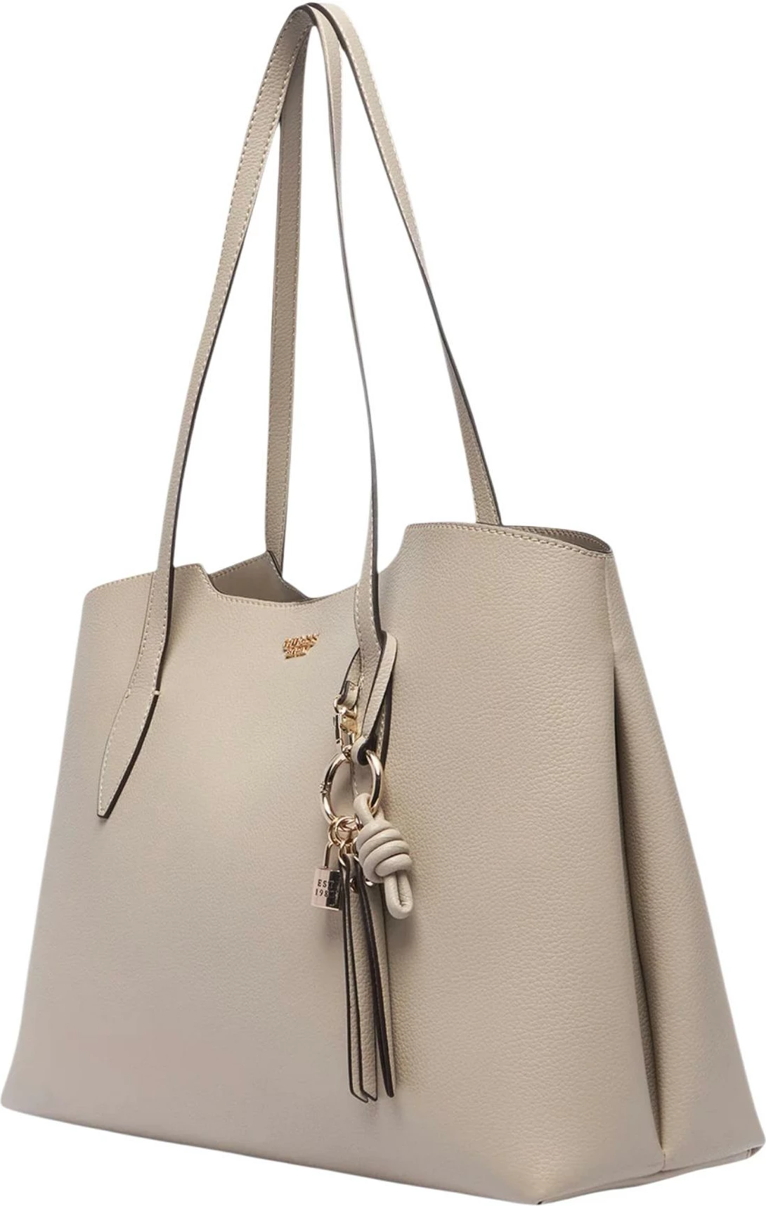 Çantë shopper Guess Lucci Girlfriend Sat HWBG97 35230 për femra, e artë