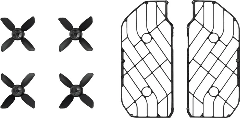 Set riparimi për dron HOVERAir X1 PRO & PROMAX, SP86H020, teknopolimer, zi