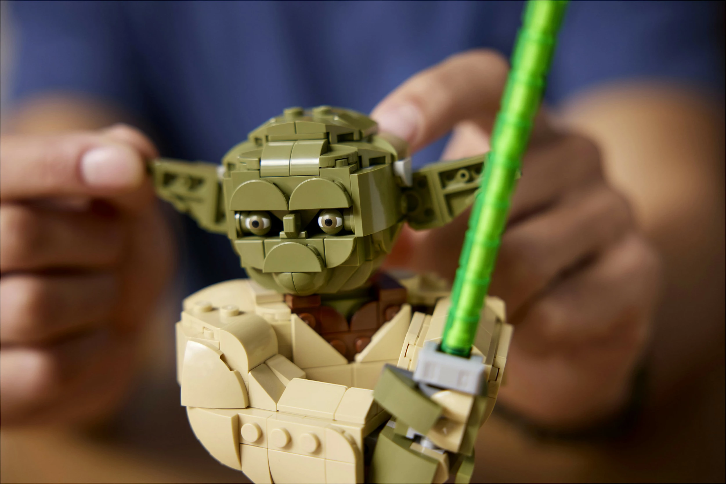 Set ndërtimi LEGO Star Wars 75438 Yoda, 399 pjesë, multikolor