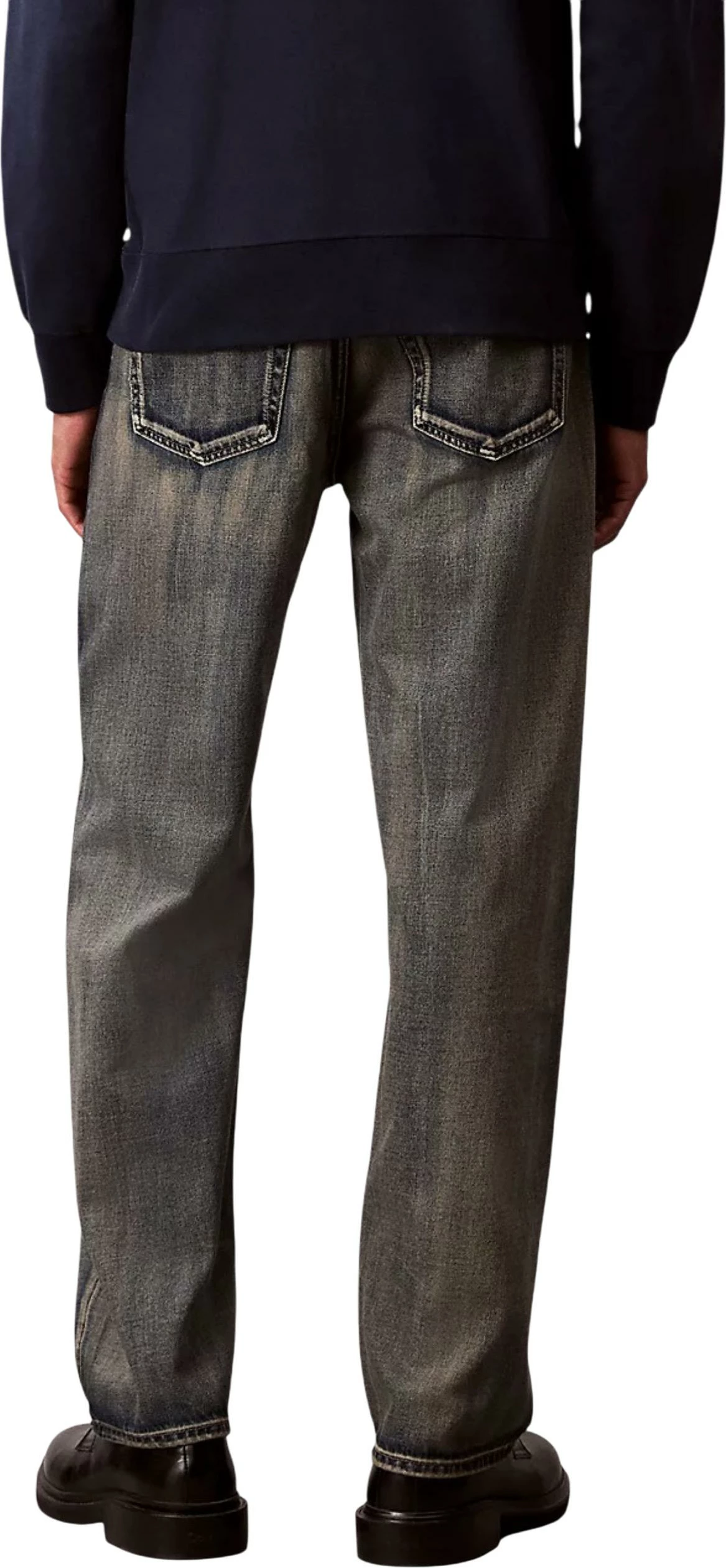 Xhinse për meshkuj Calvin Klein Jeans 90s Straight LV04RC739G, bezhë [Madhësia: W36 L32]