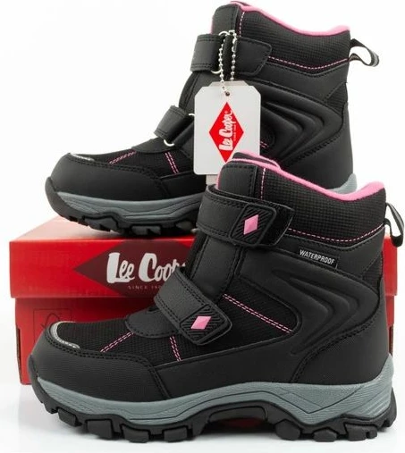 Çizme dimri për fëmijë Lee Cooper, të zeza