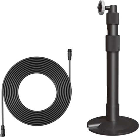 Kit zgjatues antene Segway Navimow Complete për I1/I2 AWD, kabllo 10 m, i zi