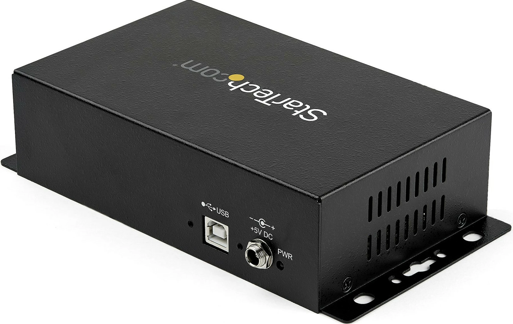 Hub adaptor USB në RS232 StarTech ICUSB2328I, 8x DB9, USB 2.0 Type-B, DIN Rail/Wall Mount, çelik, i zi