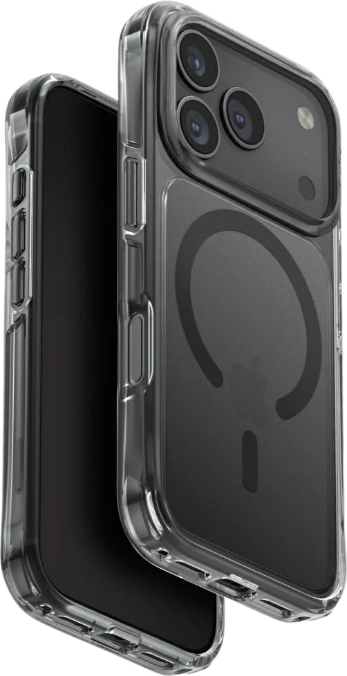 Mbështjellës UNIQ LifePro Xtreme Magclick Charging për iPhone 17 Pro, TPU/PC, me magnet për karikim wireless, e zezë