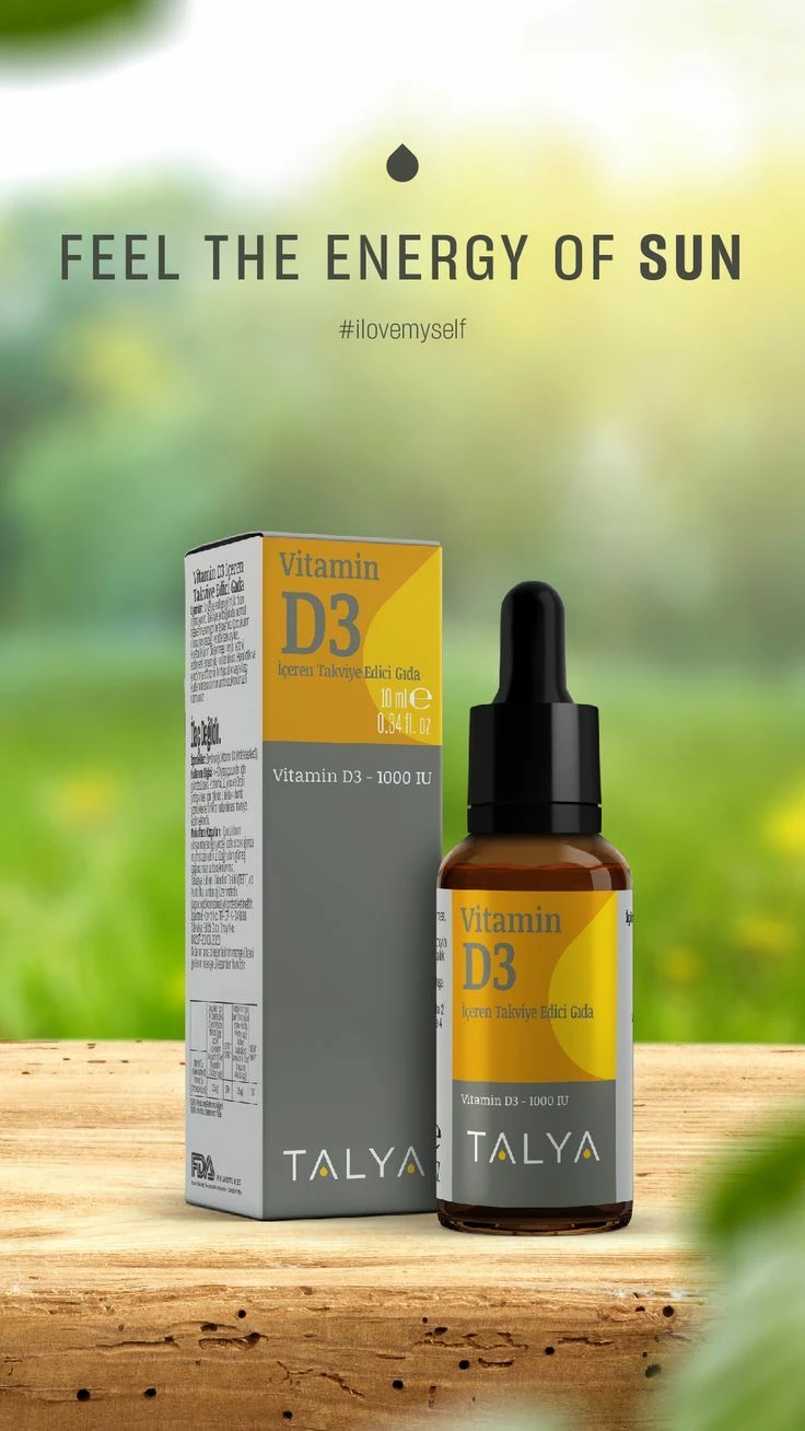 Vitamin D3 liquid drops 10 ml