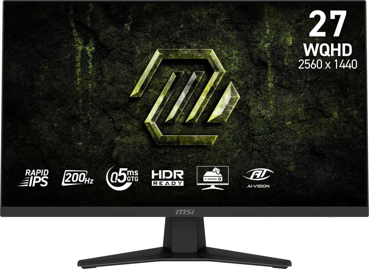 Monitor MSI MAG 274QF E20, 27", WQHD 2560x1440, Rapid IPS, 200Hz, HDR400, i zi