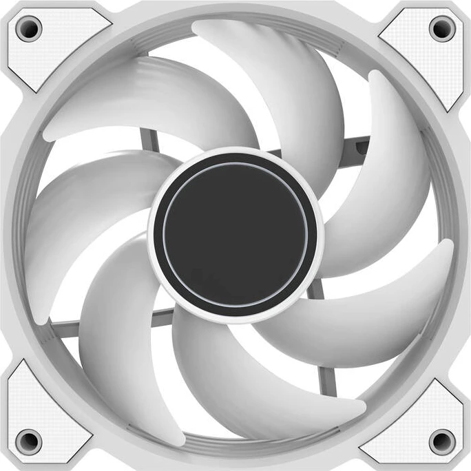 Kasë ventilator Darkflash DR08, 5-in-1, PWM A-RGB, 120mm, i bardhë