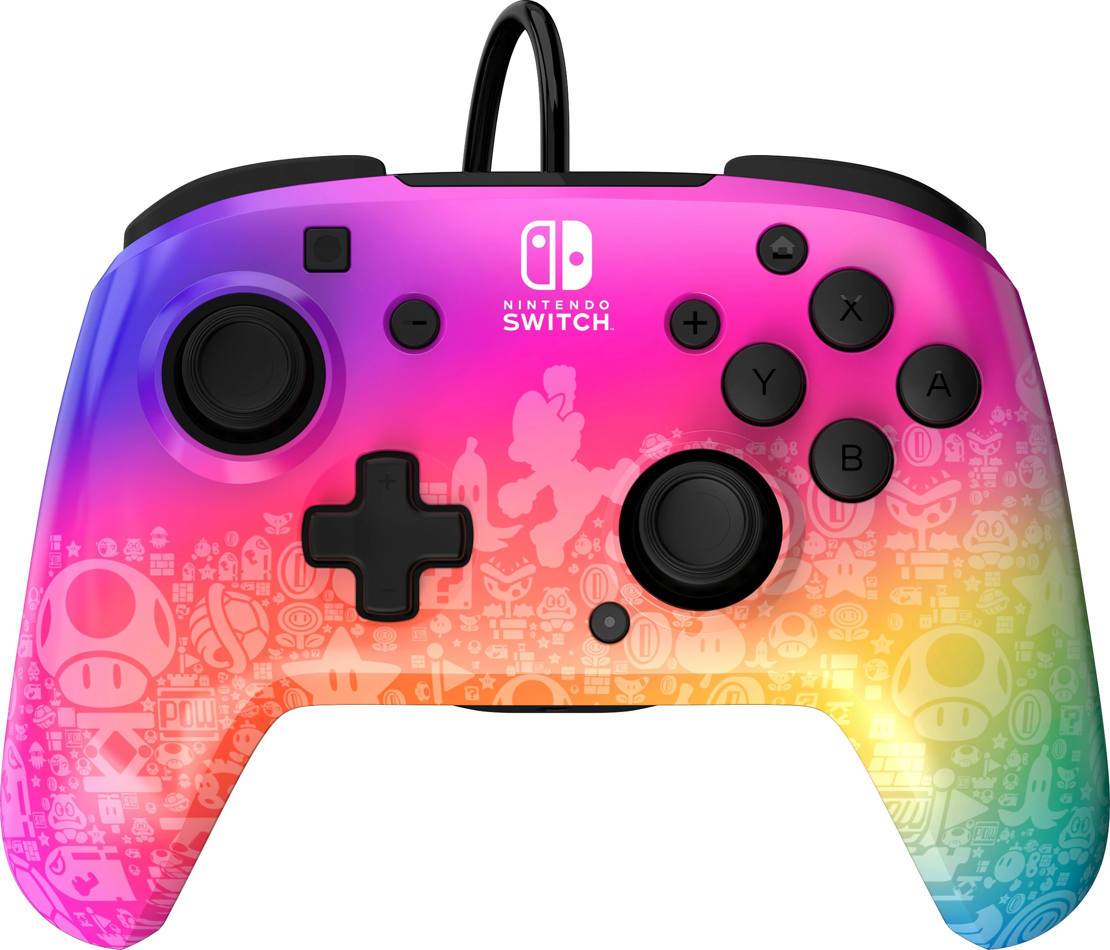 Gamepad PDP REMATCH Wired Controller Star Spectrum, USB, për Nintendo Switch, Multicolor