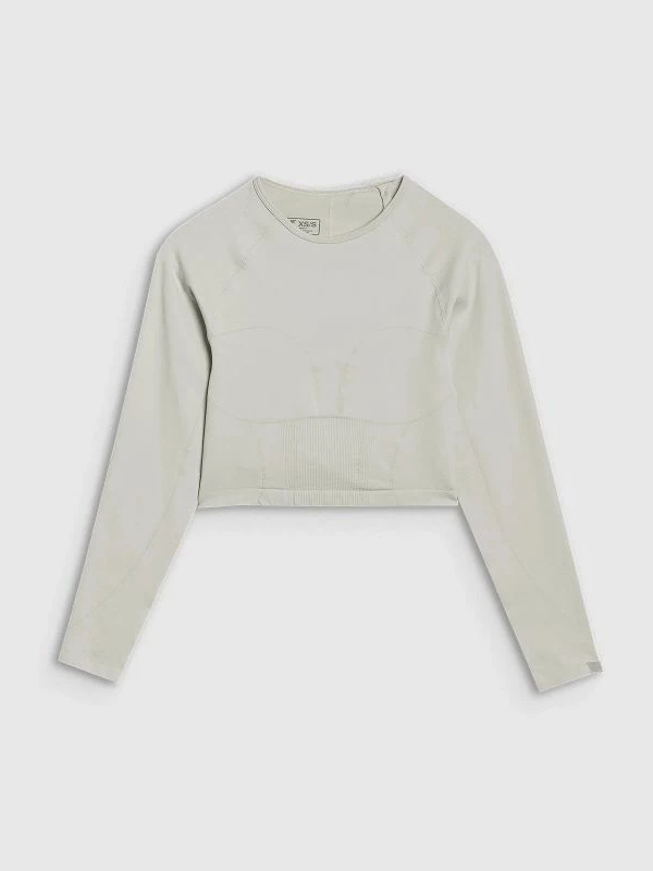 Maicë e gjatë crop për femra 4f