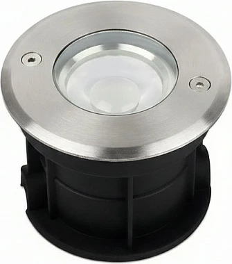 Dritë LED në tokë Miboxer PLC, 5W, RGB+CCT, kornizë inox