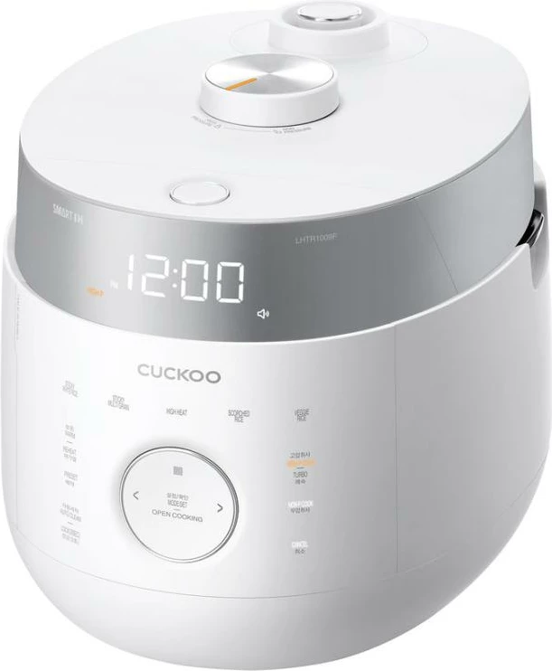 Gatues orizi, Cuckoo, CRP-LHTR1009F, 1.8 L, i programueshëm, i bardhë/argjendtë